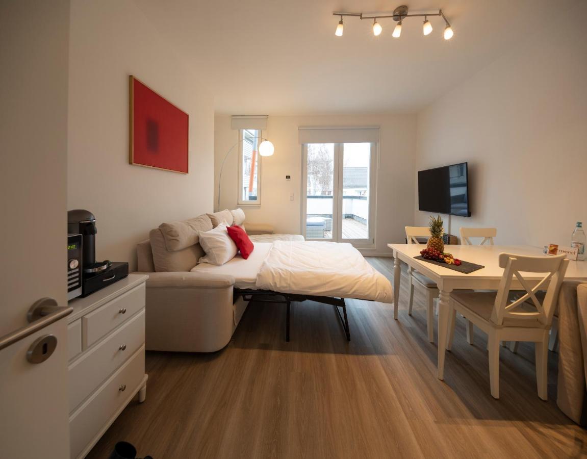 Jaybnb - Apartment Direkt Am Hafen Mit Terrasse Und Uhd Tv Дортмунд Экстерьер фото
